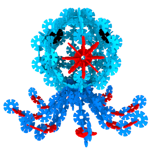 Octopus 184pcs Expert Brain Flakes