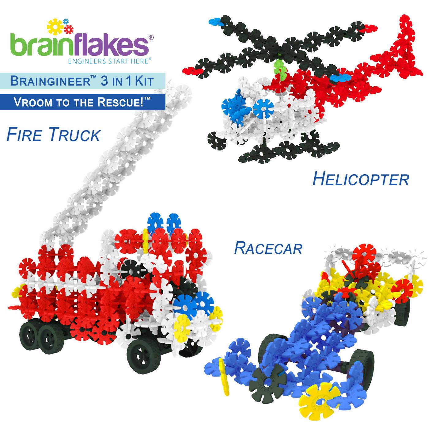 Buy Brain Flakes - Interlocking Plastic Disc Set - 500pcs in KSA