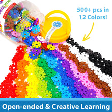 Load image into Gallery viewer, Brain Flakes® 500pcs Interlocking Plastic Disc Set

