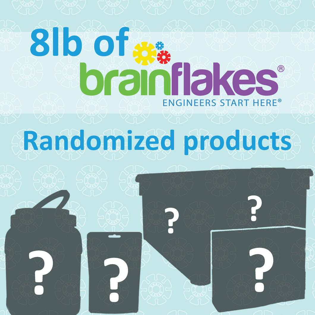 8 lb of Random Brain Flakes - Discounted Fun with Minor Imperfections