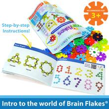 Load image into Gallery viewer, Brain Flakes Starter Set Multicolor (12 colors) - 120 Pieces - Resealable Pouch
