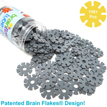 Load image into Gallery viewer, Brain Flakes® Tube-Go™ 150pcs Set - Classic Grey
