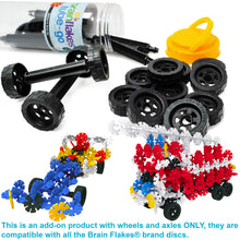 Load image into Gallery viewer, Brain Flakes® Tube-Go™ Wheels &amp; Axles | 8 Sets
