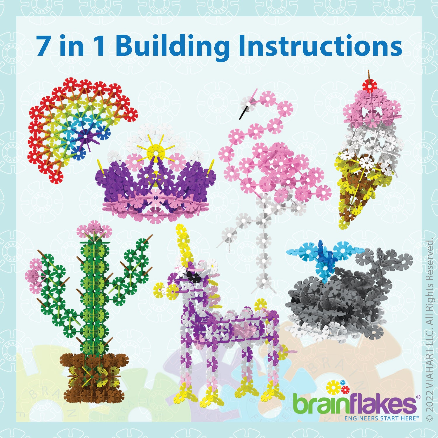 7 in 1 Building Instructions Bundle | Creators | DIGITAL – Brain Flakes