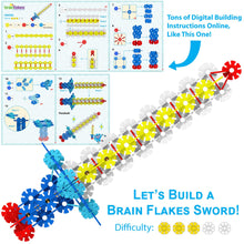 Load image into Gallery viewer, Brain Flakes® 2500pcs Build &#39;n&#39; Build™ Set with Wheels &amp; Axles
